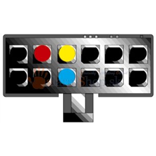 Kábel pre PIONEER 12-pin / ISO biely