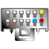 Kábel pre PANASONIC 12-pin / ISO