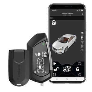 Pandora LIGHT PRO Dvojcestný autoalarm s Bluetooth rozhraním s montážou