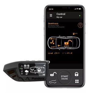 Pandora PROFESSIONAL GSM autoalarm s montážou