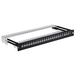 PPM19-1U-24P-S-B Výsuvný patch panel