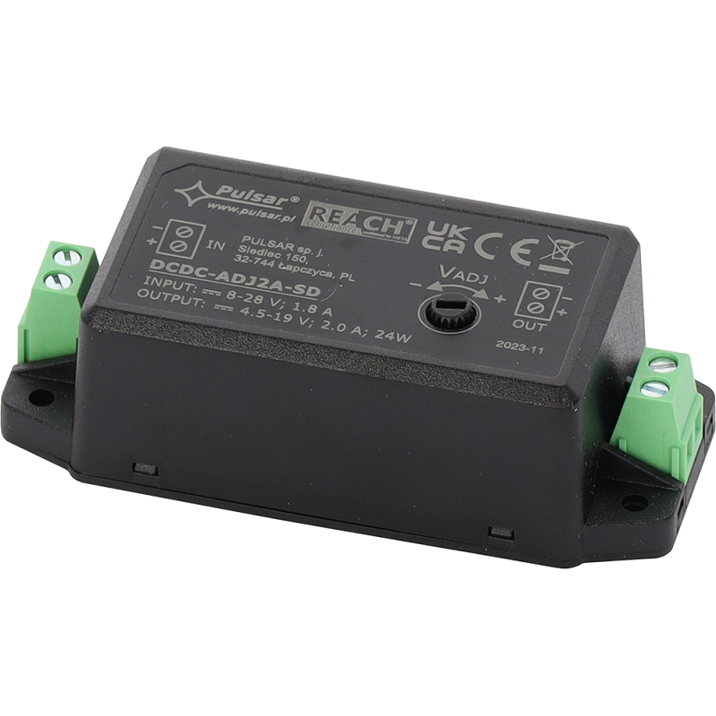 PULSAR DCDC-ADJ2A-SD Menič napätia