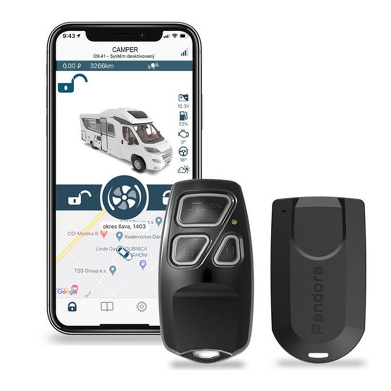 Pandora CAMPER - alarm pre karavany
