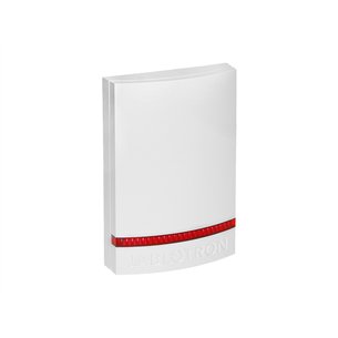 JA-1X1-C-WH - Plastový kryt sirény JA-111A, JA-151A, JA-163A - biely, červený blikač