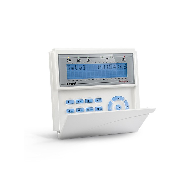 Satel INT-KLCD-BL LCD klávesnica s dvierkami