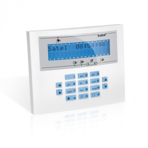 Satel INT-KLCDL-BL LCD klávesnica