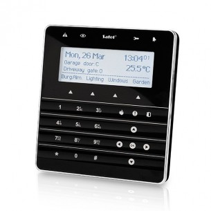 Satel INT-KSG-BSB dotyková klávesnica s LCD