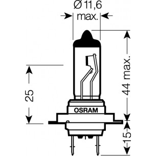OSRAM 12V H7 55W standard (1ks)