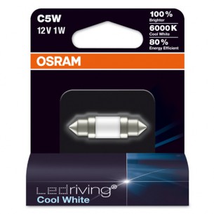 OSRAM 12V C5W (SV8,5-8) 36mm 1W LEDriving (1ks)