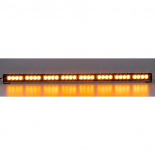 LED světelná alej, 32x 3W LED, oranžová 910mm, ECE R65