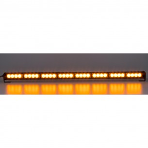 LED světelná alej, 32x 3W LED, oranžová s displejem 910mm, ECE R65