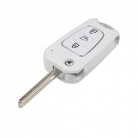 Náhr. obal klíče pro Hyundai i30, ix35, Kia 3-tlačítkový, bílý