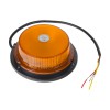 LED maják, 12-24V, 18x1W oranžový, pevná montáž, ECE R10