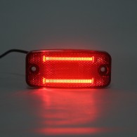 Zadní obrysové světlo LED, červený obdélník, ECE R10