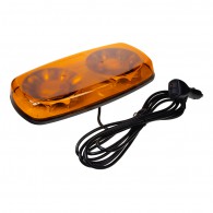 LED rampa oranžová, 20LEDx0,5W, magnet, 12-24V, 304mm, ECE R65 R10