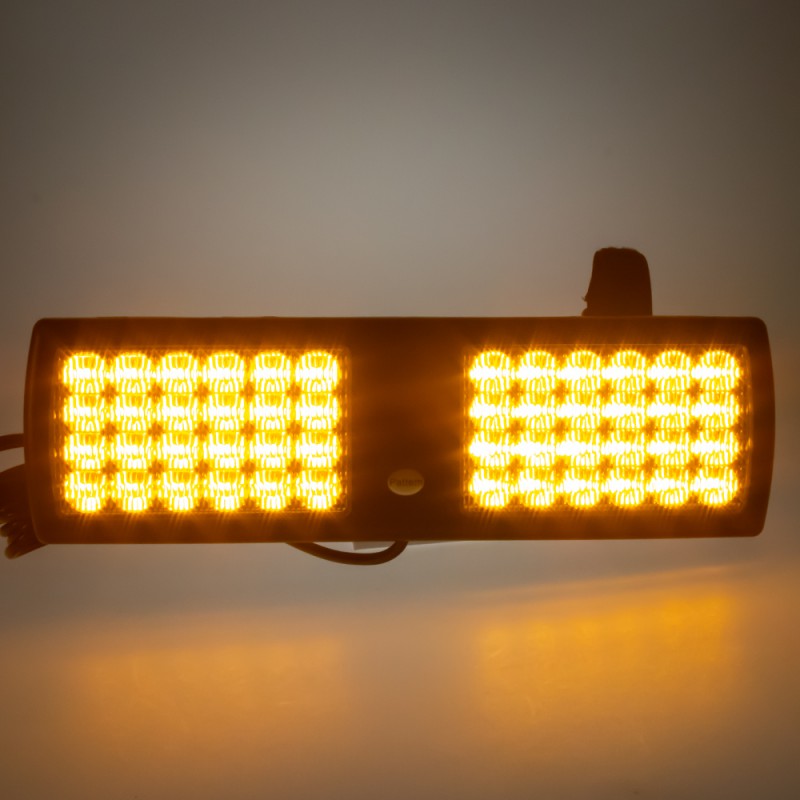 PREDATOR dual LED vnitřní, 48x1W, 12-24V, oranžový