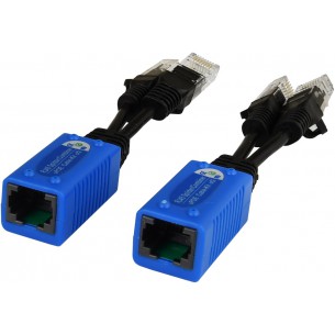 P-POE2 - splitter na dve IP kamery 2x RJ45, PoE