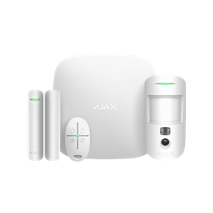 AJAX StarterKit Cam Plus White Bezdrôtový set