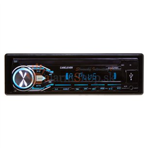 1DIN 12/24V autorádio BLUETOOTH/USB/SD/AUX/APP, odnímateľný panel